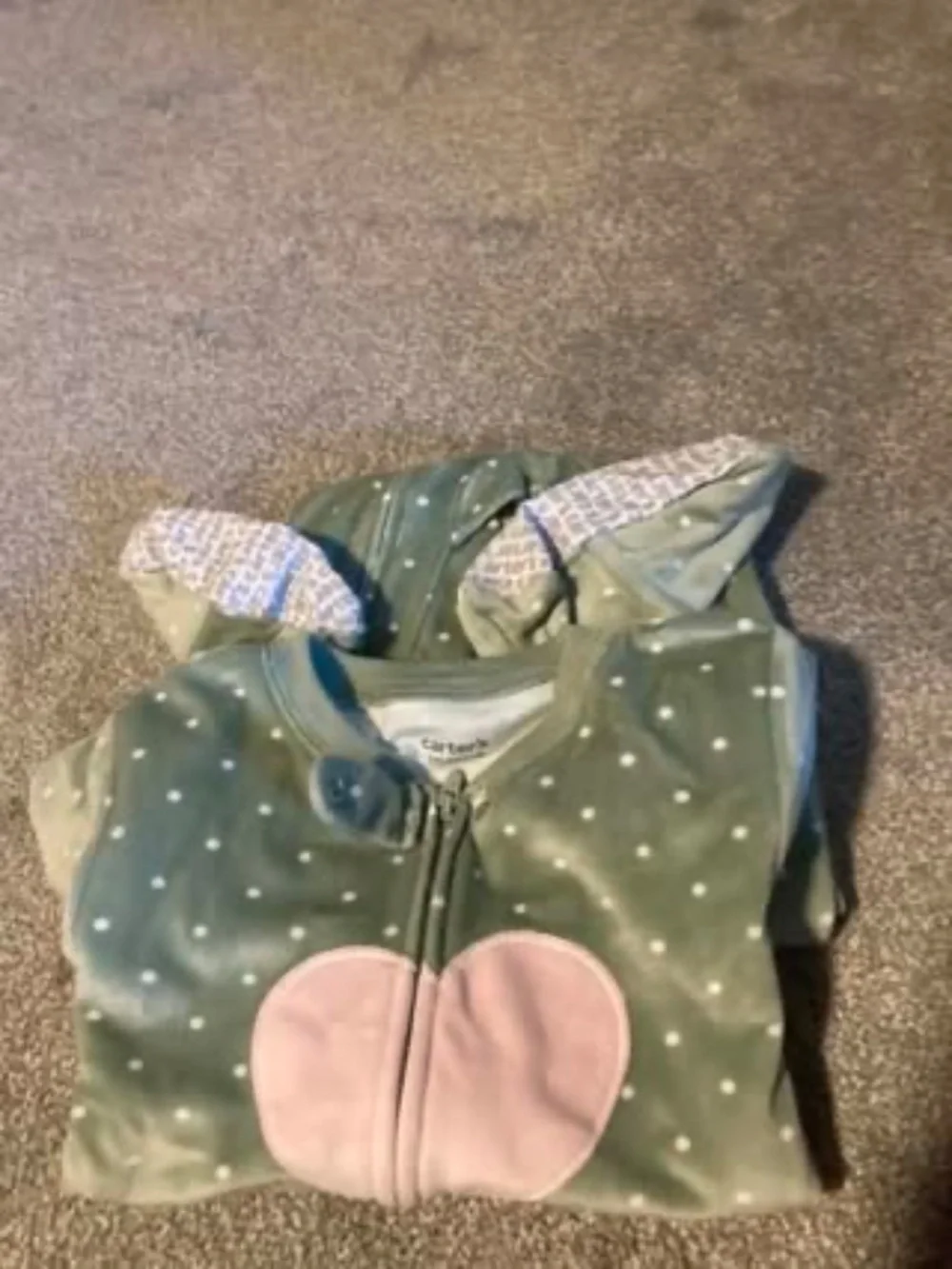 8 Toddler Fleece footed pjs 4T